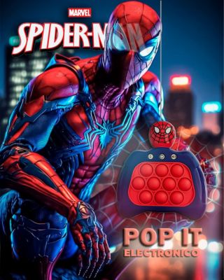 POP IT ELECTRONICO SPIDERMAN