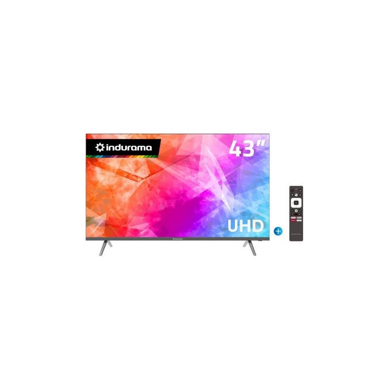 Televisor Smart UHD 4K Indurama 43 pulgadas 43TIKGFUHD