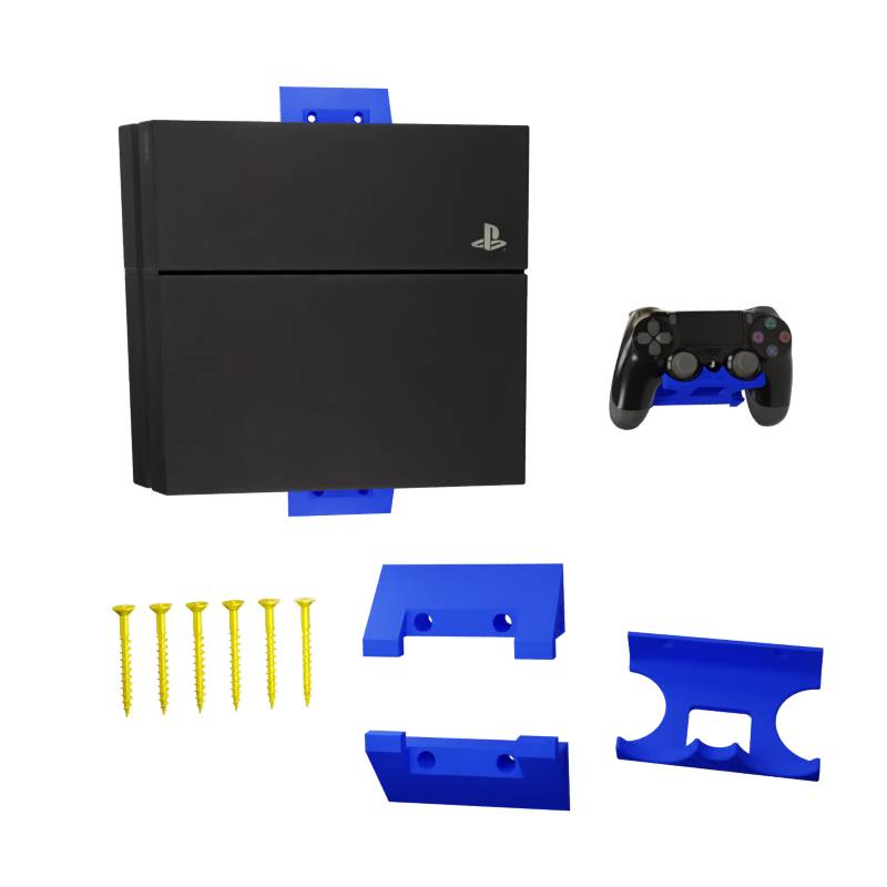 Soporte Pared PS4 FAT, Slim o Pro Tipo 1