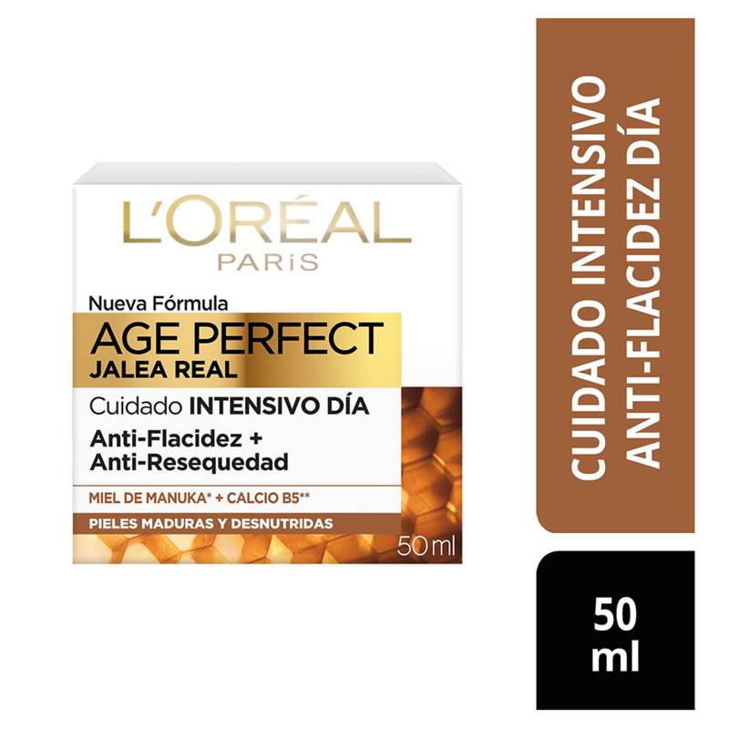 LOREAL PARIS - Crema de día anti-arrugas Age Perfect 50  ml