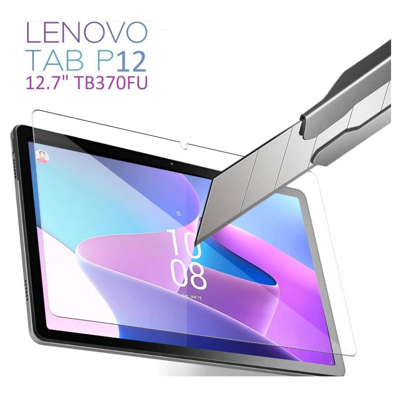 Mica De Vidrio Templado Lamina Para Lenovo Tab P12 127 2023 Tb370fu Generico 2771