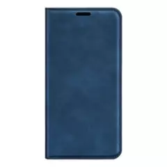 GENERICO - Funda Case para Samsung S23 FE Flip Cover Azul Antishock Resistente