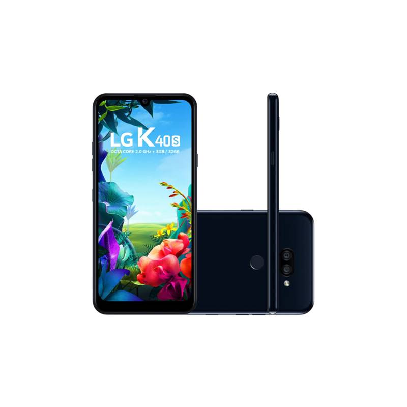 LG - Celular LG K40S 2GB 32GB Negro