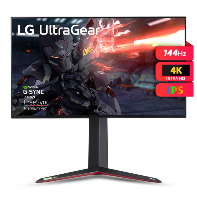 LG - Monitor Gaming LG 27″ UltraGear 27GN950-B IPS 1ms GtG 4K 144hz