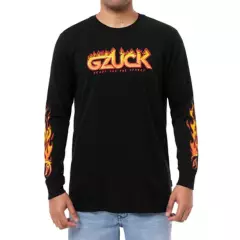 GZUCK - Polo Moda Jersey Hombre Urban Fire Gzuck