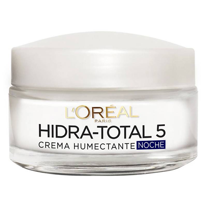 LOREAL - Crema humectante de noche Hidra-Total 5 x 50 ml