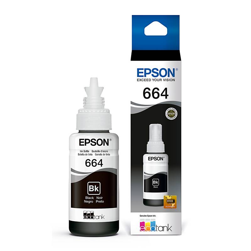 EPSON - Botella de tinta Negra T644
