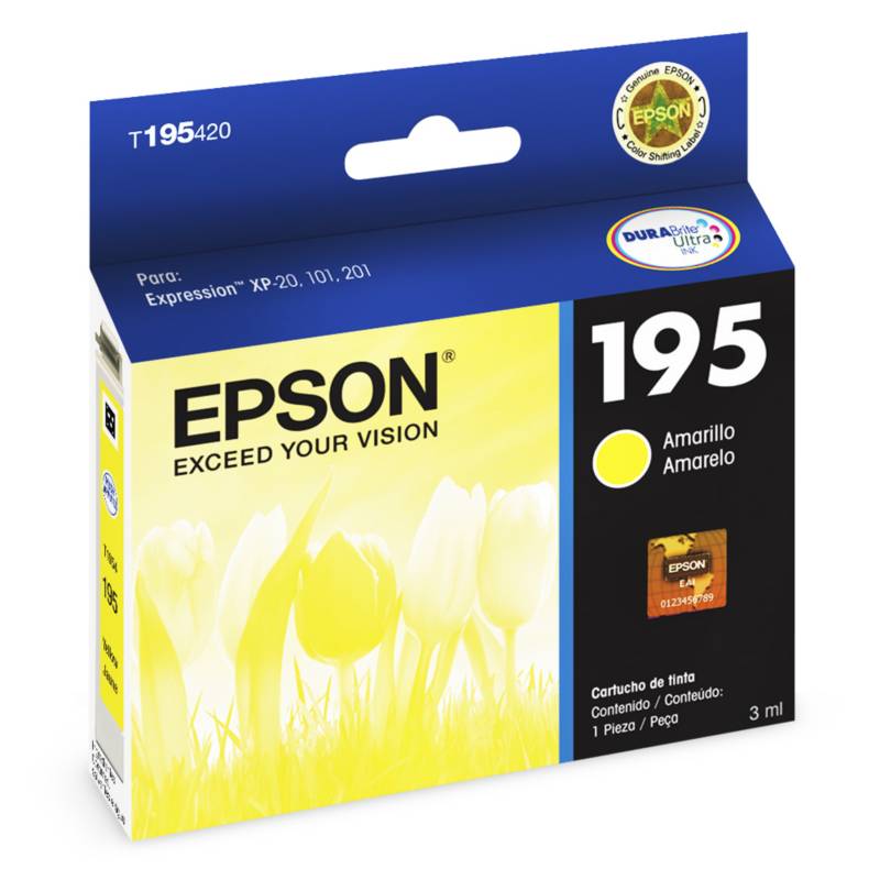 EPSON - Epson Cartucho de T195420 Amarillo
