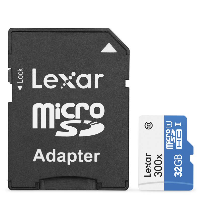 LEXAR - Tarjeta Micro SD SDMI-32GB300 32GB