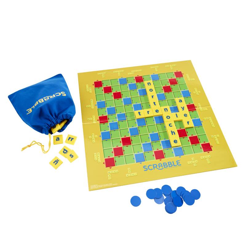 HASBRO - Juego de Mesa Mattel Games Scrabble Junior