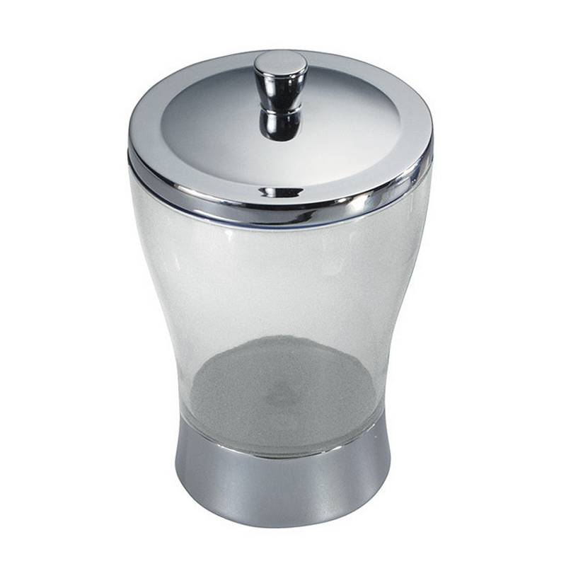 INTERDESIGN - Canister Zia Clear Silver