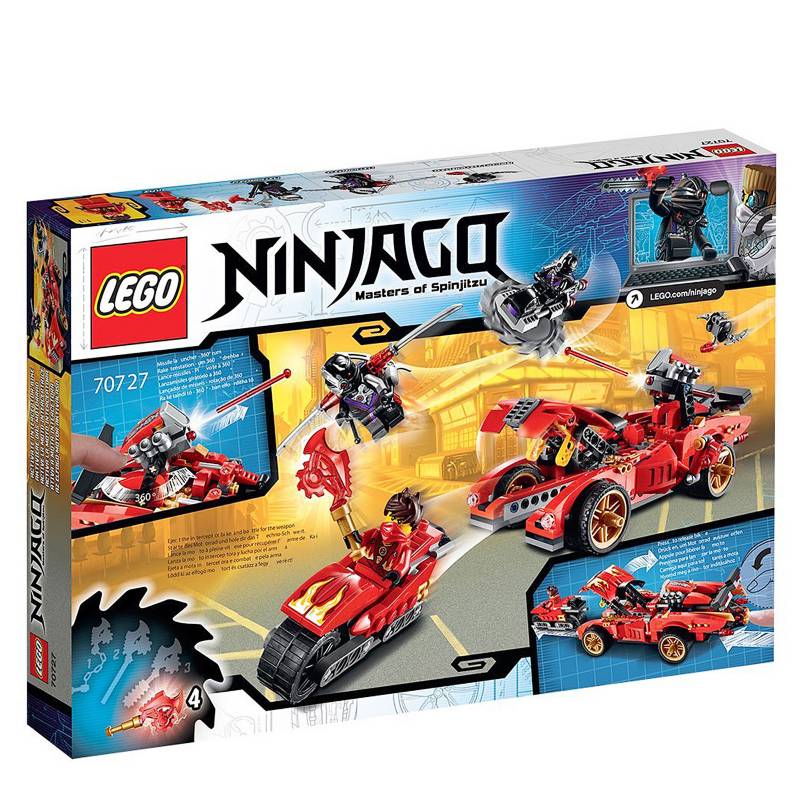 LEGO - Deportivo Ninja X-1 70727