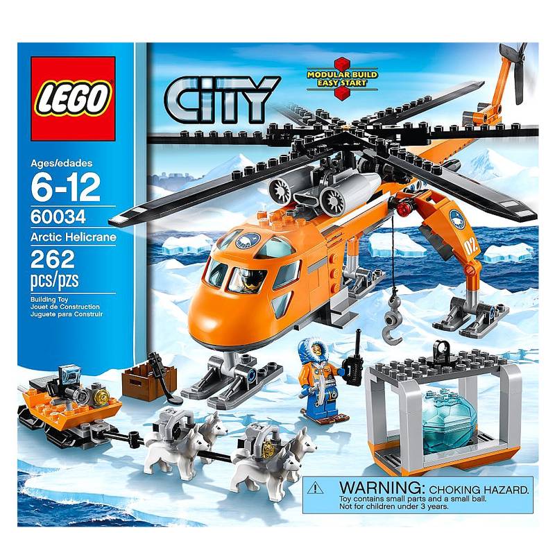 LEGO - Helicóptero Grúa ártico 60034