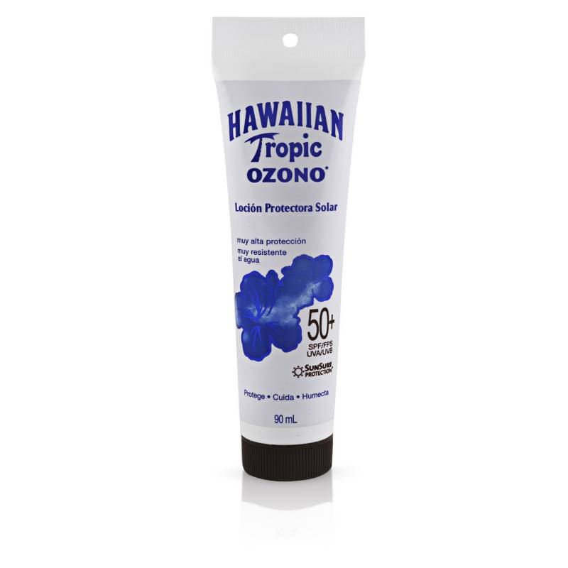HAWAIIAN TROPIC - Loción Protectora Solar Hawaiian Tropic Ozono SPF50 90 ml