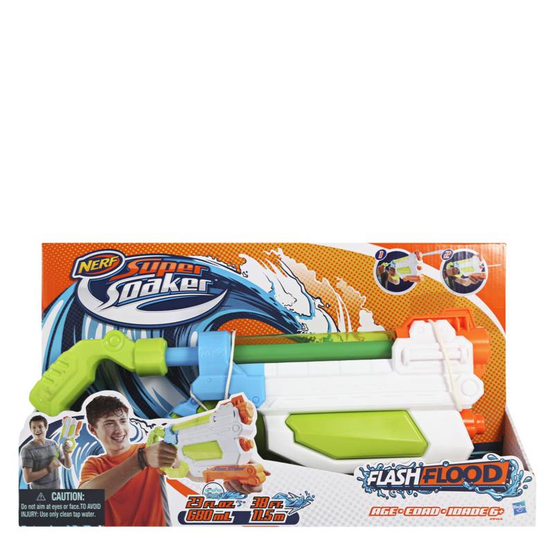 SUPERSOAKER - Pistola de Agua Super Soaker Flashflood