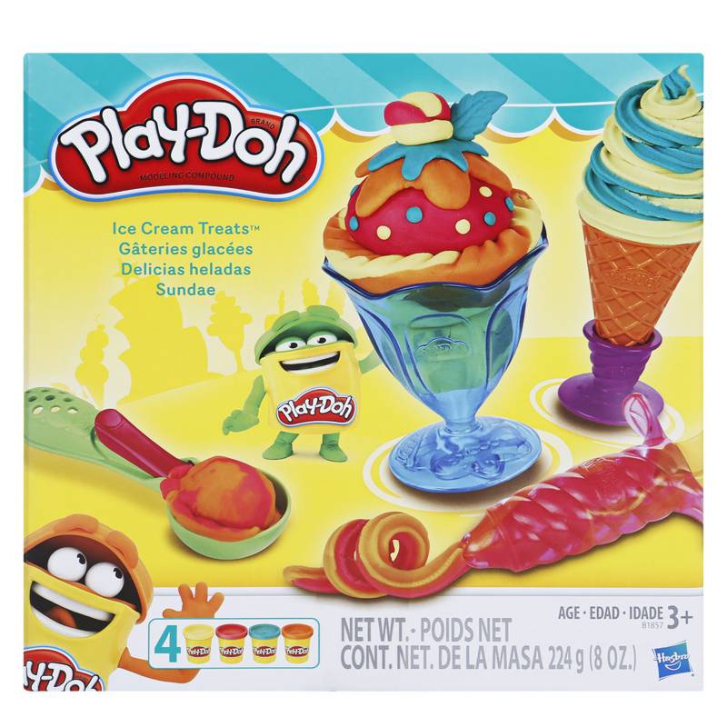 PLAY DOH - Juego de Plastilina Ice Cream Treats