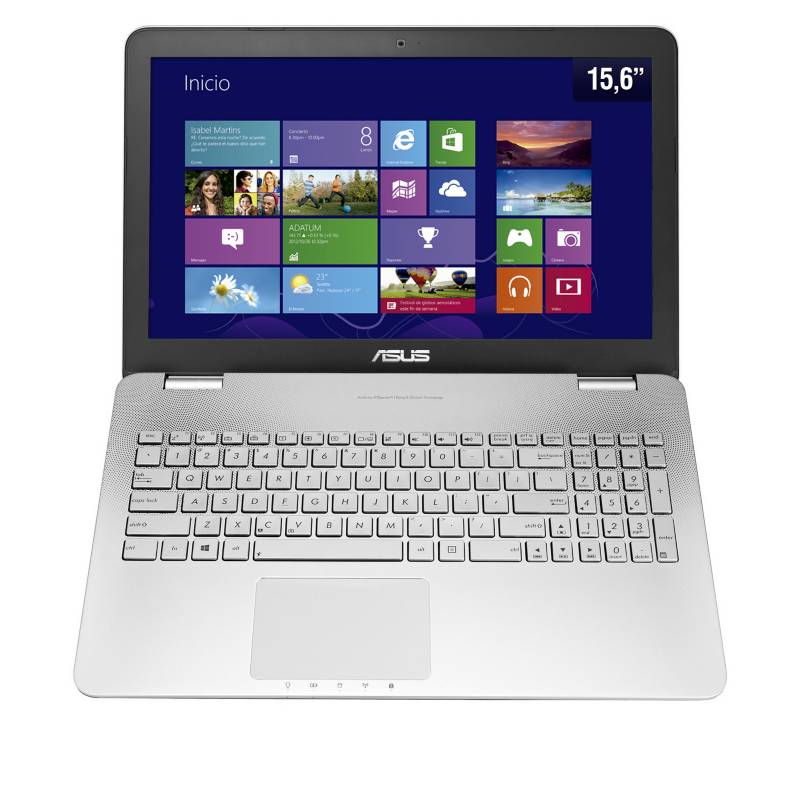 ASUS - Notebook Intel Core i7 N551JX 8 GB 1TB Windows 8.1 Silver