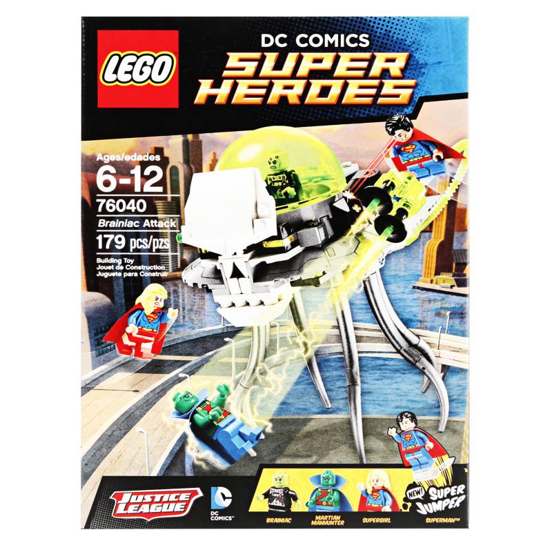LEGO - Set DC Comics Super Heroes El Ataque de Brainiac