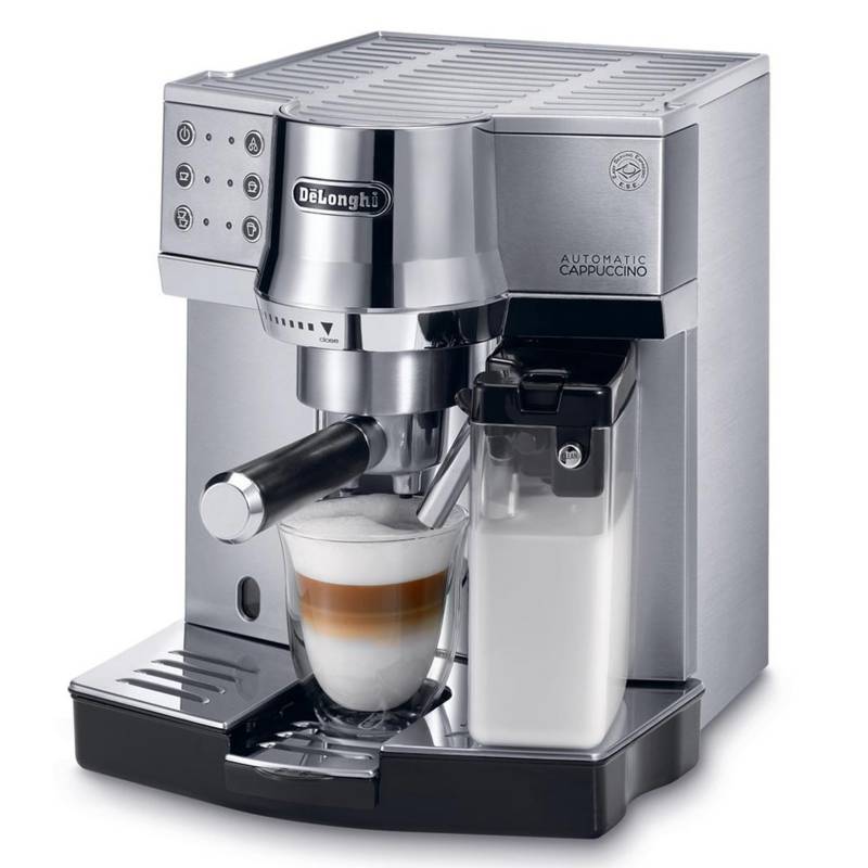 DELONGHI - Cafetera Espresso 1 Lt Silver