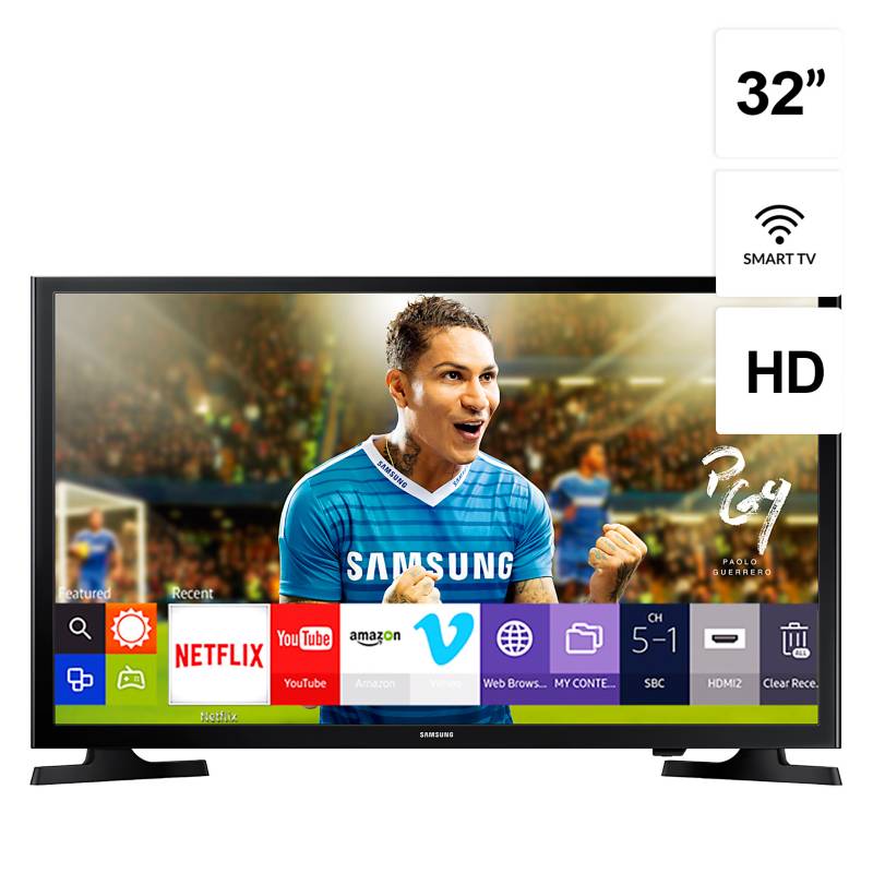 SAMSUNG - Televisor 32" HD SMART TV UN32J4300AG/DGX