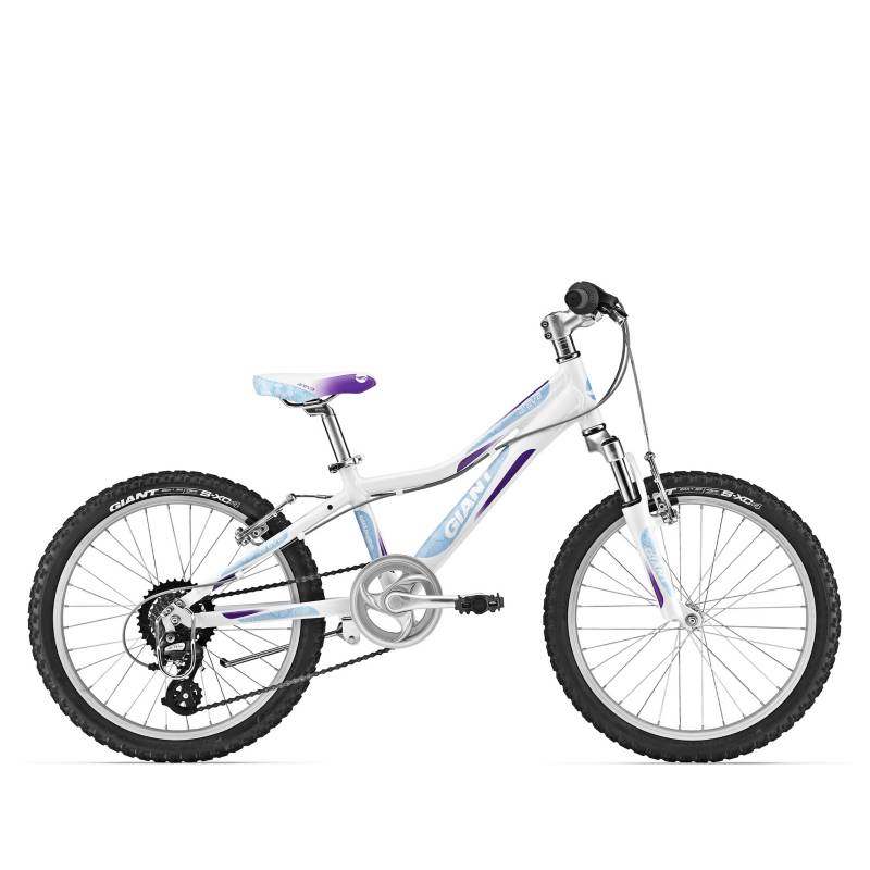 GIANT - Bicicleta de Niña Areva 1 E Aro 24 Blanco