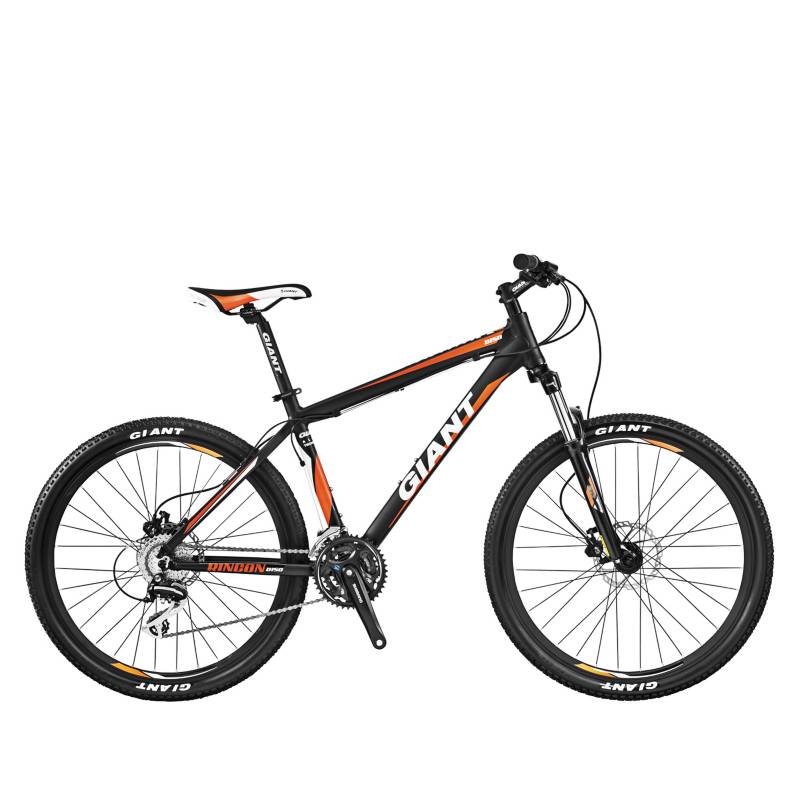 GIANT - Bicicleta de Hombre Rincon Disc E Talla M Negro / Naranja