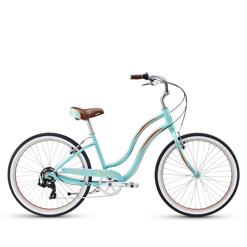 GIANT - Bicicleta de Mujer Simple Seven E Verde