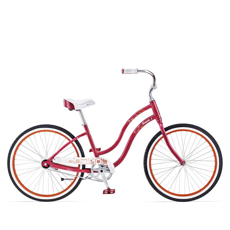 GIANT - Bicicleta de Mujer Simple Single D Fucsia