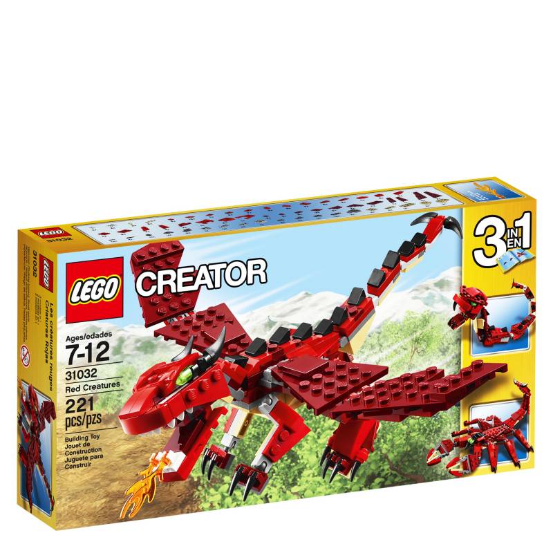 LEGO - Criaturas Rojas 31032