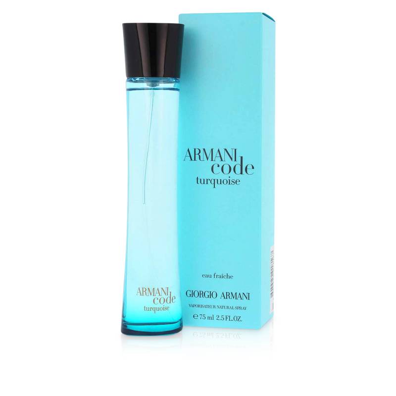 GIORGIO ARMANI - Fragancia Code Turquoise Mujer Edt 75 ml 