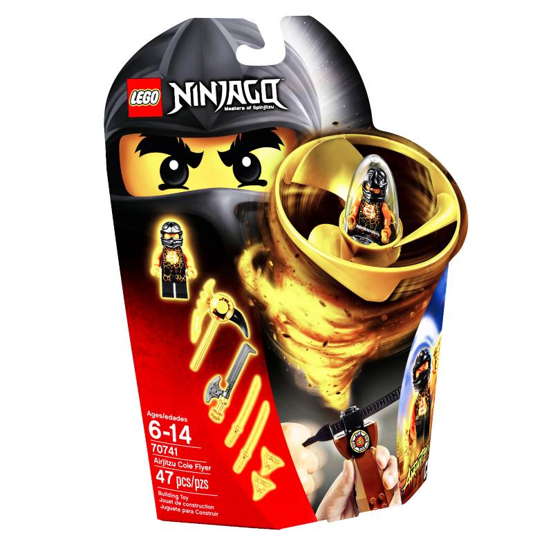 LEGO - Muñeco Ninjago Airjitzu Cole Flyer