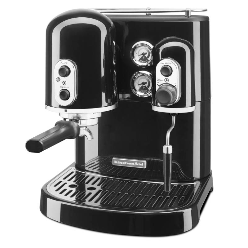 KITCHENAID - Cafetera Espresso 6 Tazas Negro Onyx