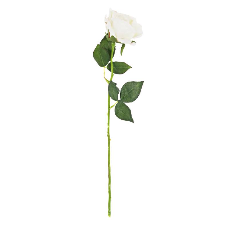 MICA - Flor Rosa Blanca 54 cm 
