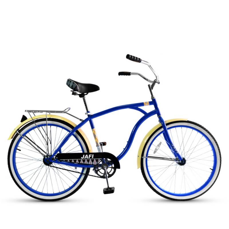 JAFI - Bicicleta de Paseo Crusier Aro 26 Azul