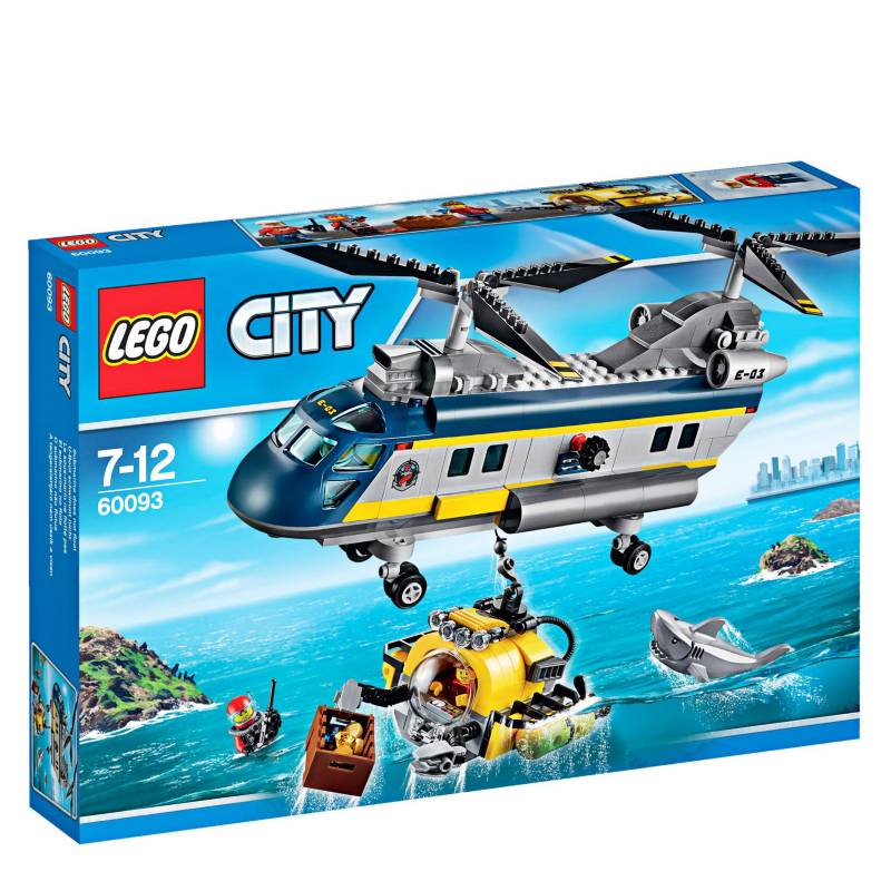 LEGO - Set City Helicóptero de Exploración Submarina