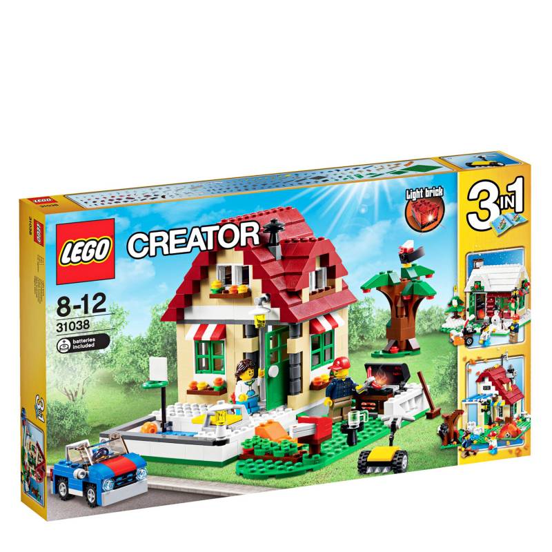 LEGO - Set Creator 3 en 1 Casa Cambio de Estaciones