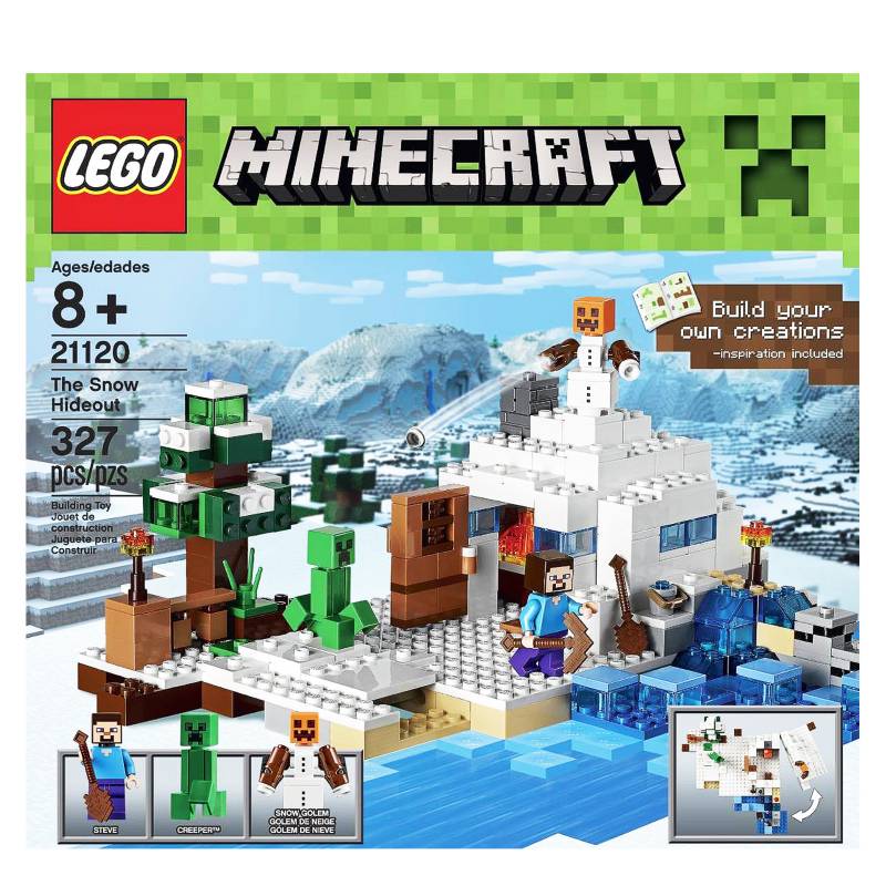 LEGO - Set Minecraft El Escondite en la Nieve