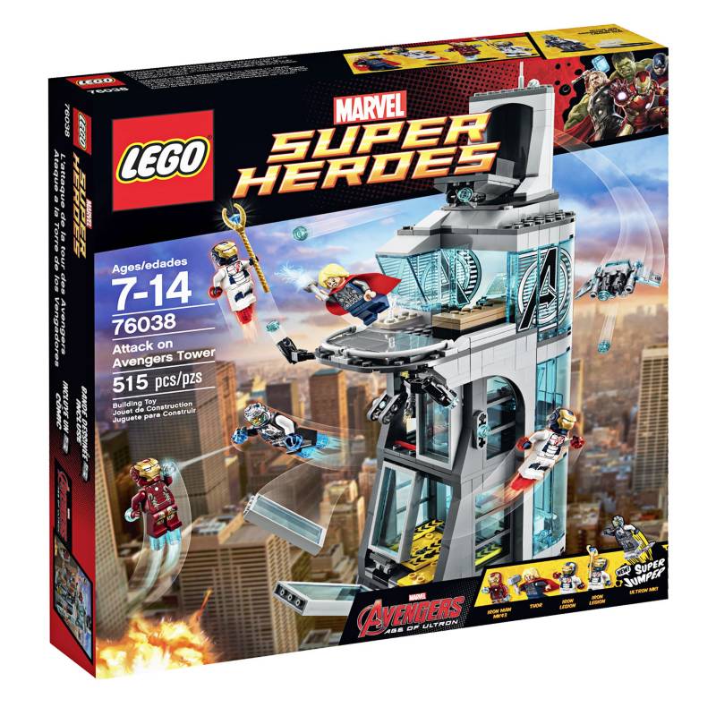 LEGO - Set Marvel Super Heroes Ataque a la Torre de Los Vengadores