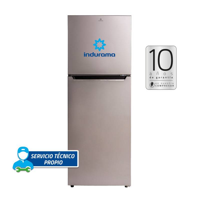 INDURAMA - Refrigeradora 321 lt RI-429 CR Plateada 