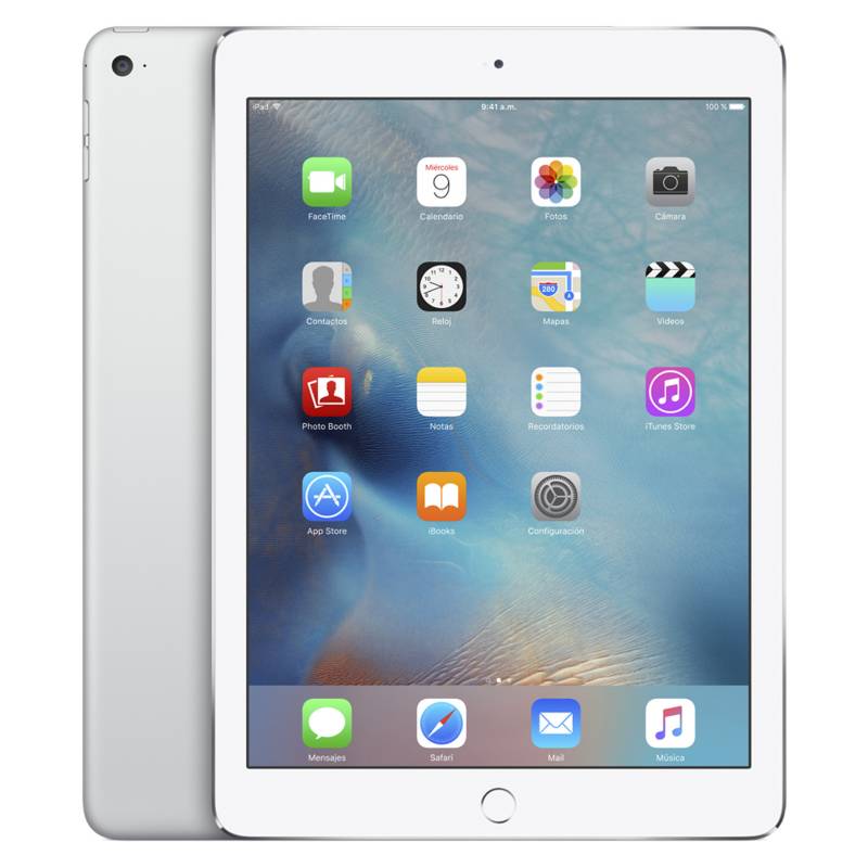 DELL - iPad Air2 Wi-Fi Retina 128 GB Silver