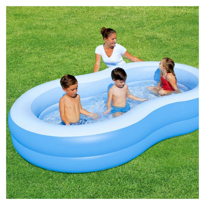 BESTWAY - Piscina Inflable Lagoon Familiar