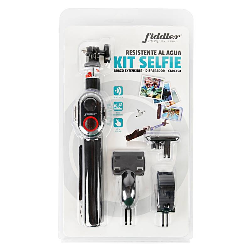 FIDDLER - Kit Selfie a Prueba de Agua