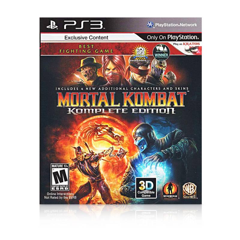 SONY - Videojuego Mortal Kombat 9 Komplete Edition para PS3