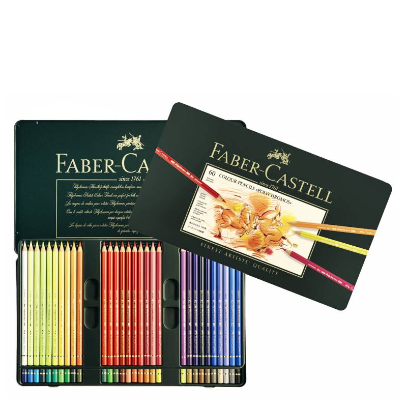 FABER-CASTELL - Set de Colores Polychromos x 60