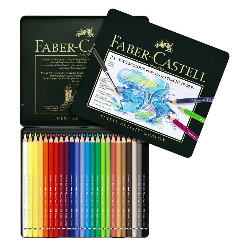 FABER-CASTELL - Set de Colores Acuarelables Albercht Durer x 24