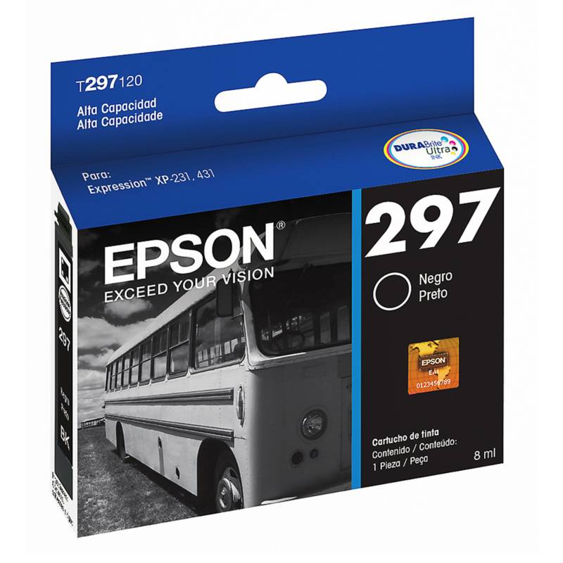 EPSON - Epson Tinta Negro T297120-AL Xpression