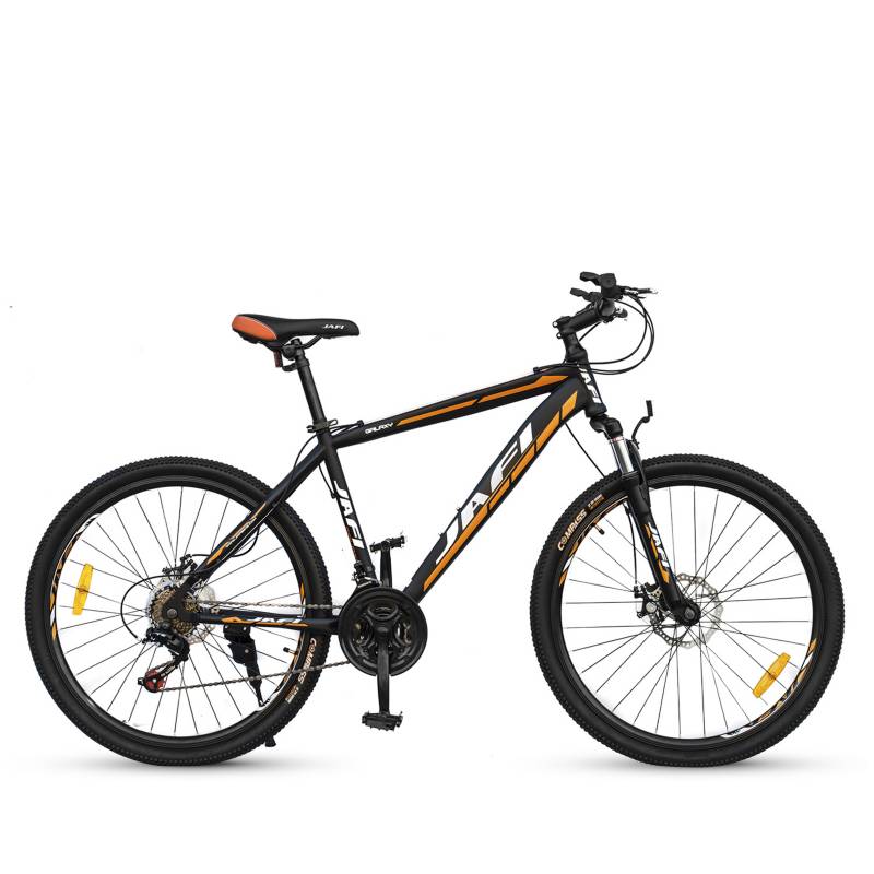 JAFI - Bicicleta Montañera  Galaxy Aro 26 Negro / Naranja