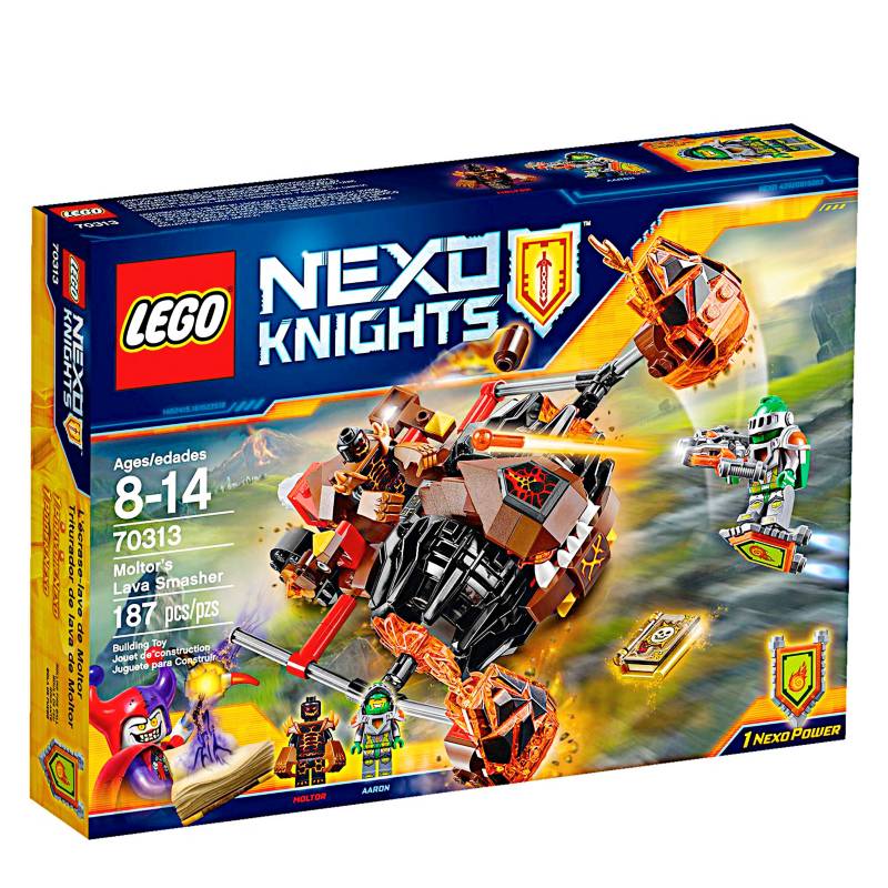 LEGO - Set Nexo Knights Triturador de Lava de Moltor