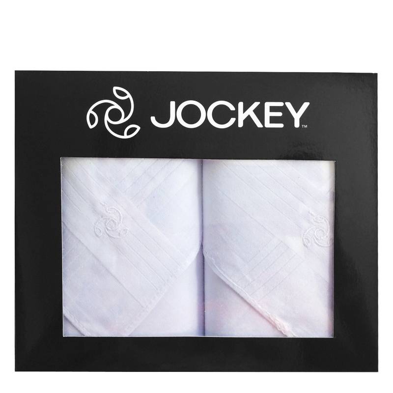 JOCKEY - Pañuelos Pack x 2 Blanco