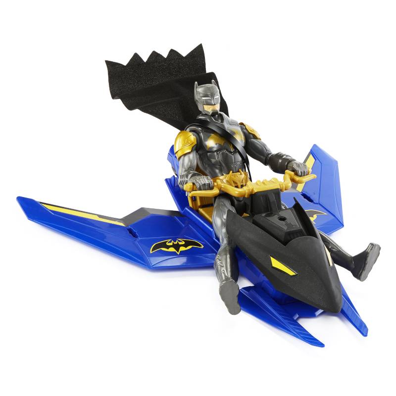 DC COMICS - Justice League Batman Surtido De Figura De 12" Con Vehículo